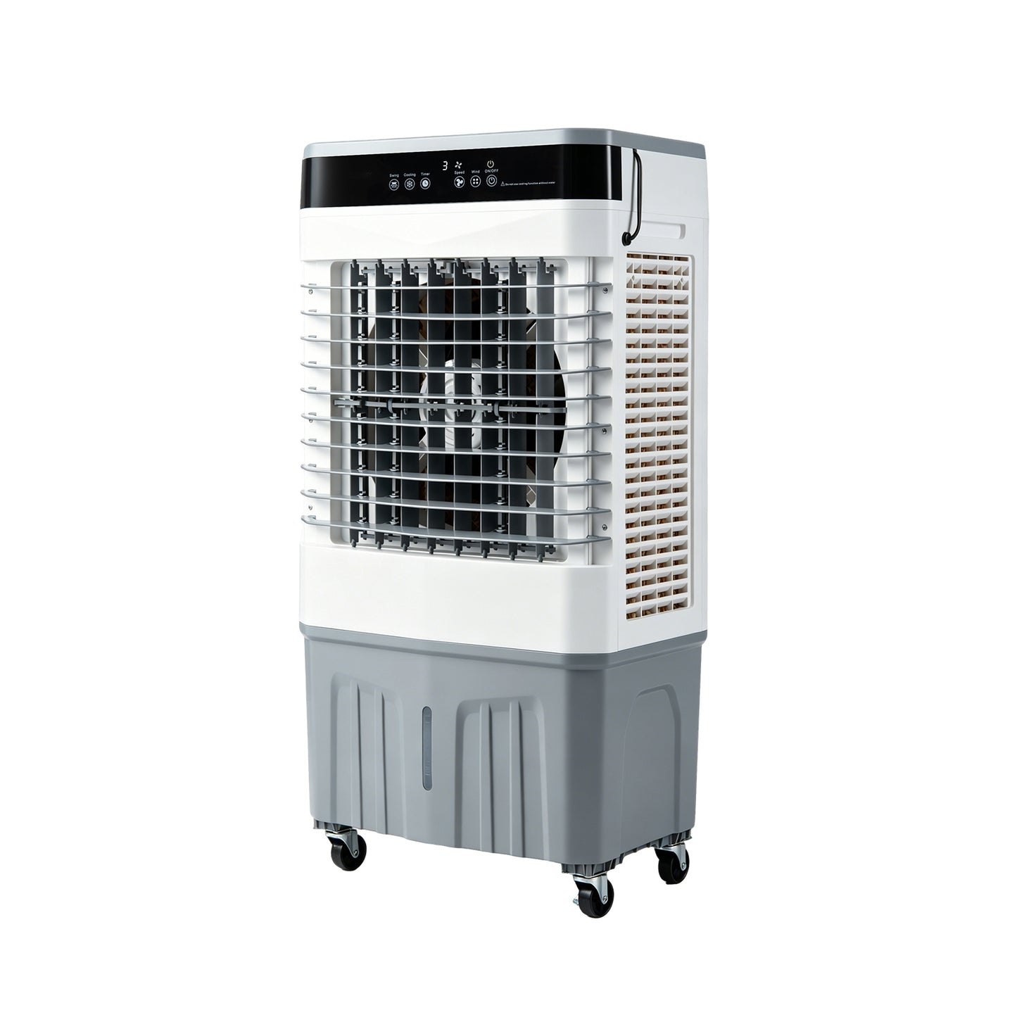 Giantex Evaporative Air Cooler, Cooling Fan w/4 Ice Packs, 12H Timer for Indoor Outdoor