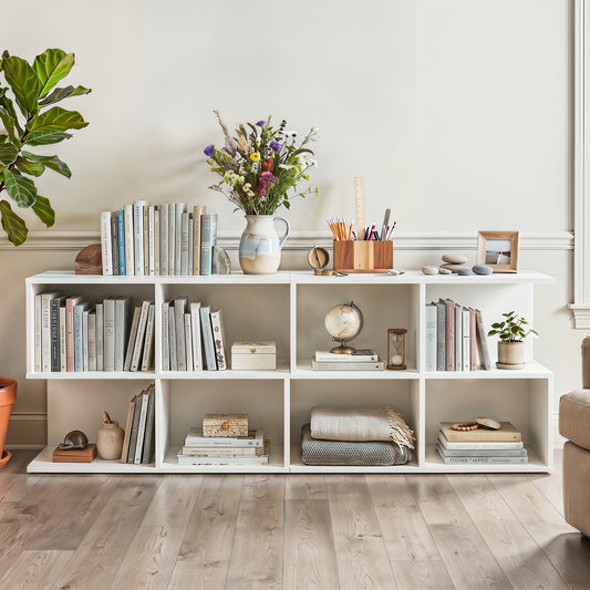 Giantex S-shaped End Table, Small Coffee Cocktail Table for Home Office