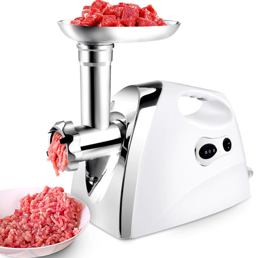 Giantex 2800W Electric Meat Grinder, Home Sausage Grinder w/3 Sausage and Kubbe Kit, Sausage Stuffer Maker fpr Home Kitchen Commercial Using