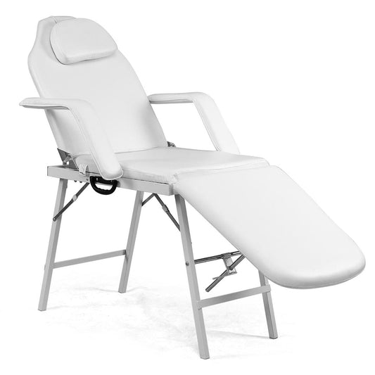 Giantex Portable Massage Table, Adjustable Professional Therapy, Facial Cradle Salon Bed