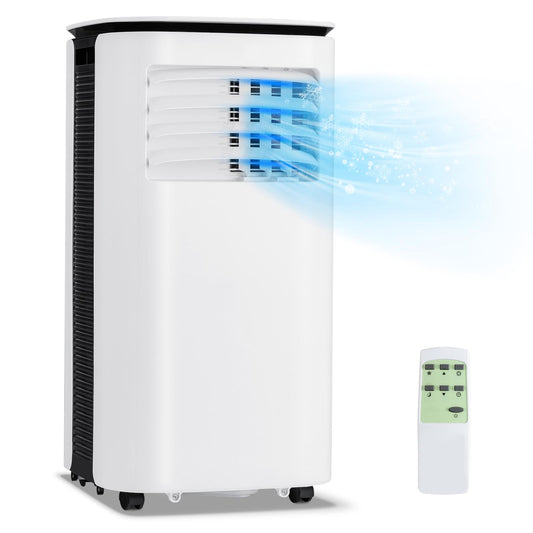 Portable Air Conditioner, 9000BTU(SACC:6500BTU) 4-in-1 Multi-function Air Conditioner w/24H Timer & Sleep Mode, Smart Portable AC Unit for Home & Office Use, Energy-saving