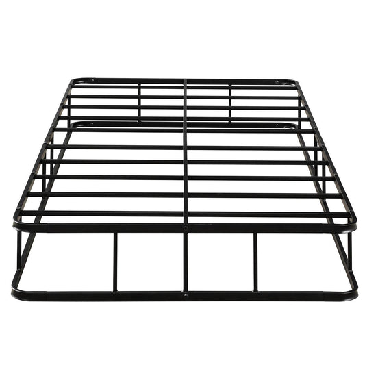 Giantex Metal Platform Bed Frame, Mattress Foundation w/Strong Steel Slats Support, No Box Spring Needed, Heavy Duty Metal Platform Bed Base, Twin Size