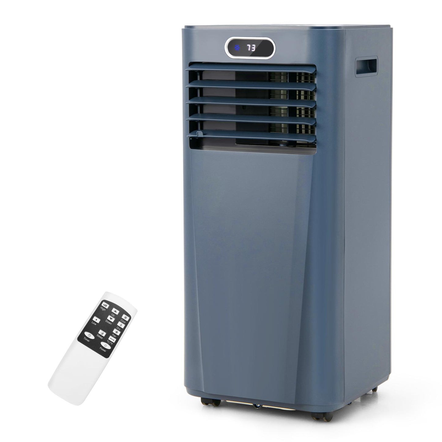 Giantex 3-in-1 Portable Air Conditioner w/Remote Control, 10000 BTU AC Unit w/Cooling, Dehumidifying, Fan & Sleep Mode, 24H Timer & LED Display, Cools Up to 350 sq.ft, Air Cooler w/ Window Kit