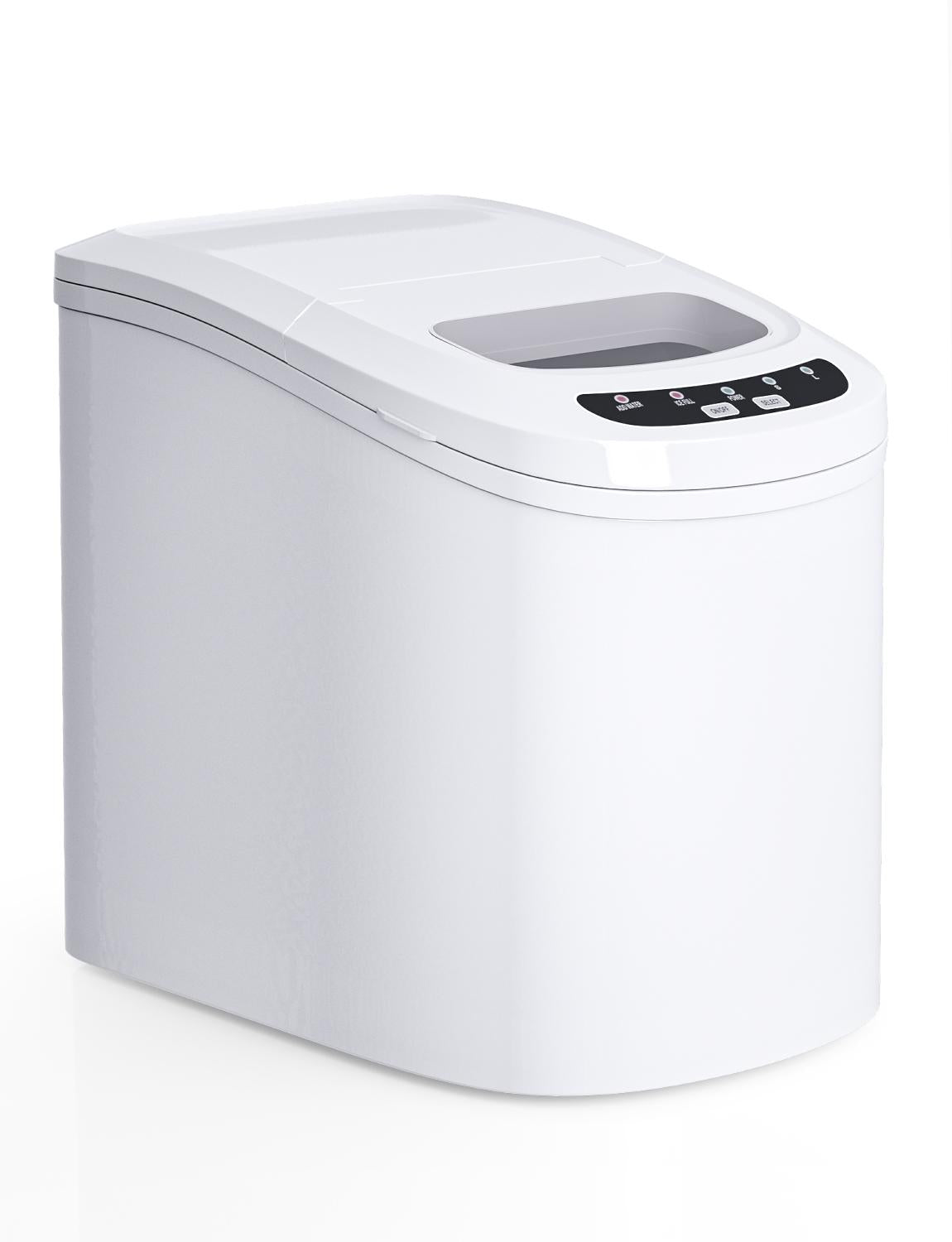 Portable Compact Electric Ice Maker, Countertop Ice Making Machine w/Easy Operated Panel, Quiet Running & Energy Efficient