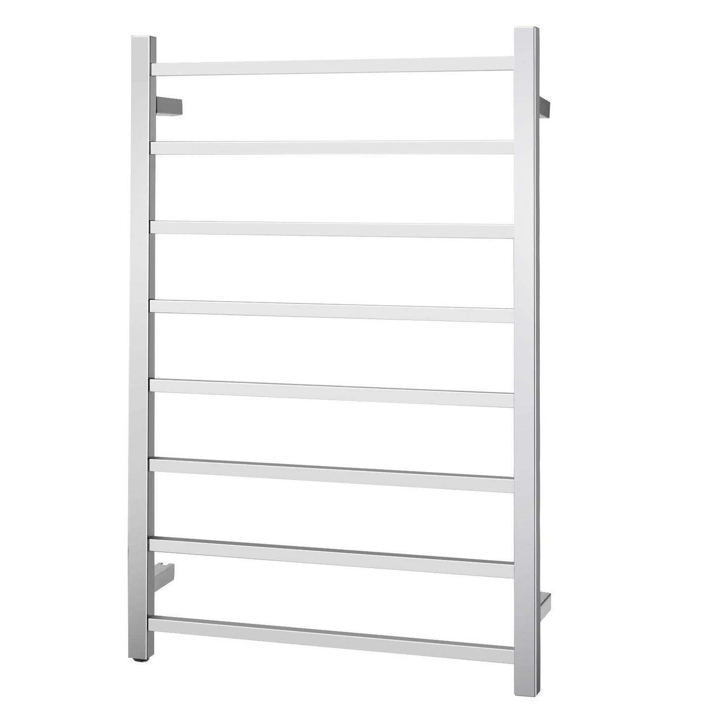 Giantex Towel Warmer 8 Bars, Wall Mounted Electric Heated Towel Rack, Drying Rack for Bathroom