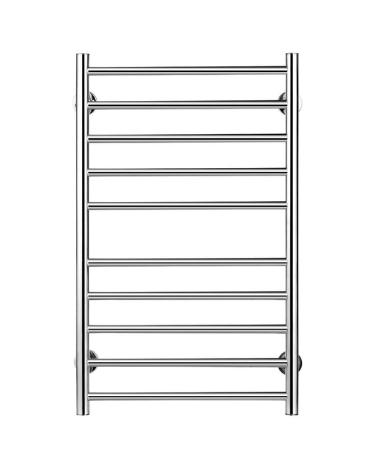 Giantex Electric 10-bar Towel Rack, Heated Warmer Steel Rack for Bathroom