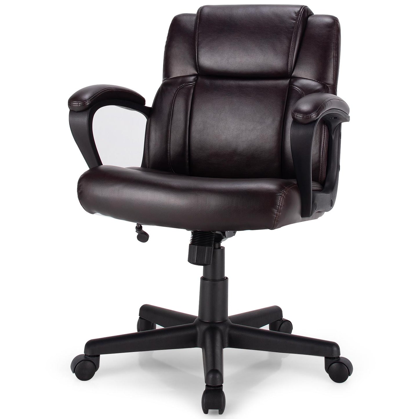 Giantex Ergonomic Home Office Chair, Adjustable Rolling Executive Swivel Desk Chair for Home Office