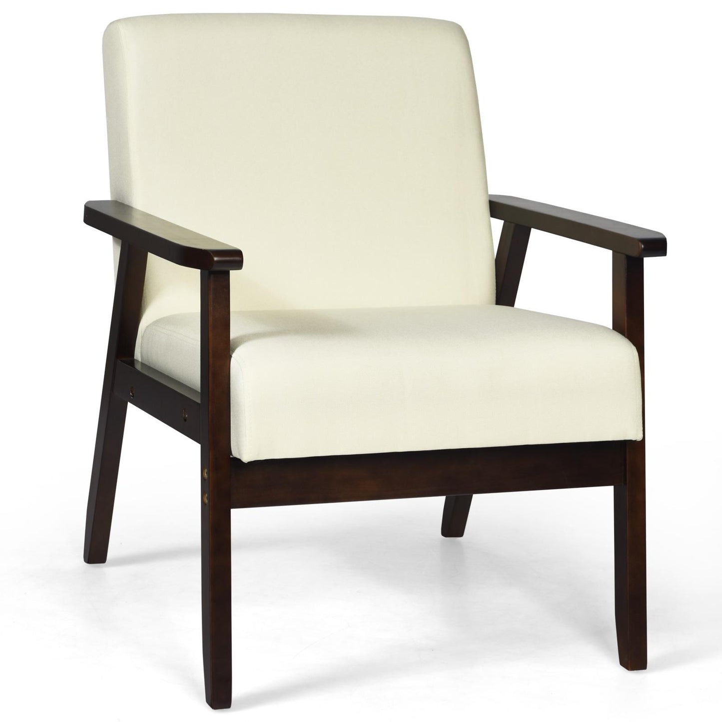Giantex  Accent Chair, Mid-Century Modern Arm  Chair for Living Room, Bedroom