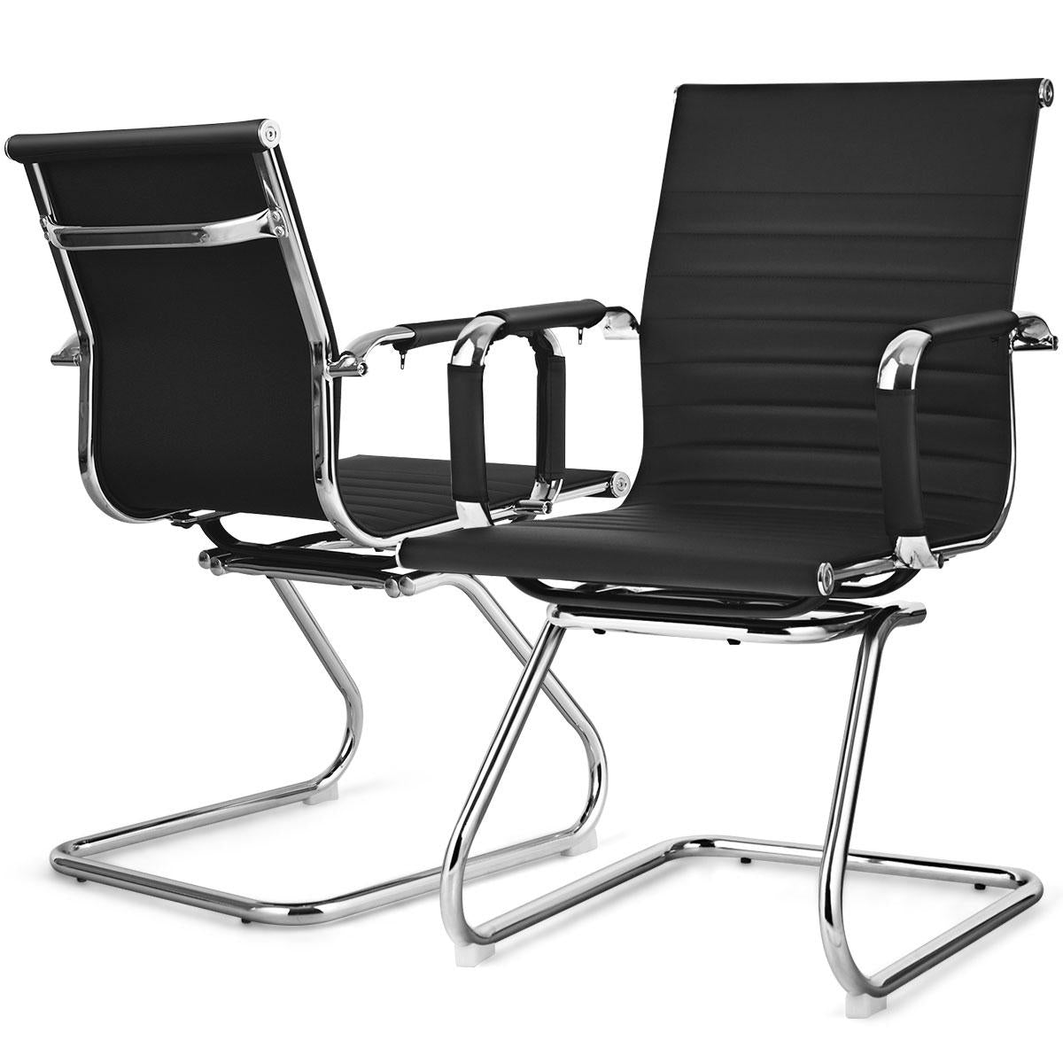 Giantex Conference Chair, Heavy Duty PU Leather Office Chair
