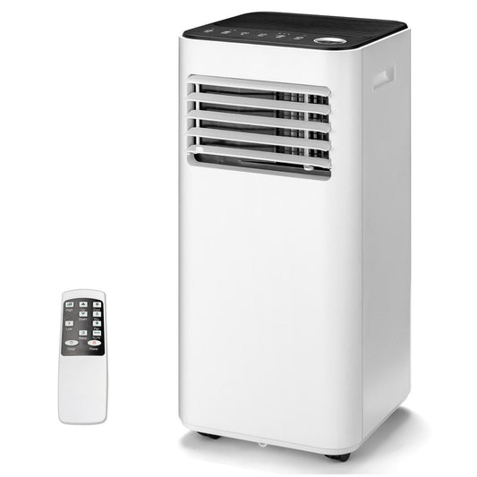 Giantex 8000 BTU Portable Air Conditioner, 3-in-1 Multi-Functional AC Cooling Unit , Cools Rooms up to 250 Sq.Ft