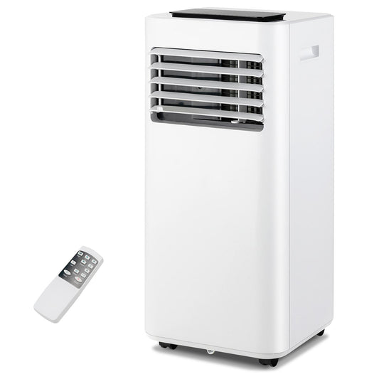 Giantex 8000 BTU Portable Air Conditioner, 3-in-1 Room AC Unit w/Window Kit, Stand up AC for Home, Cools up to 250 Sq.Ft