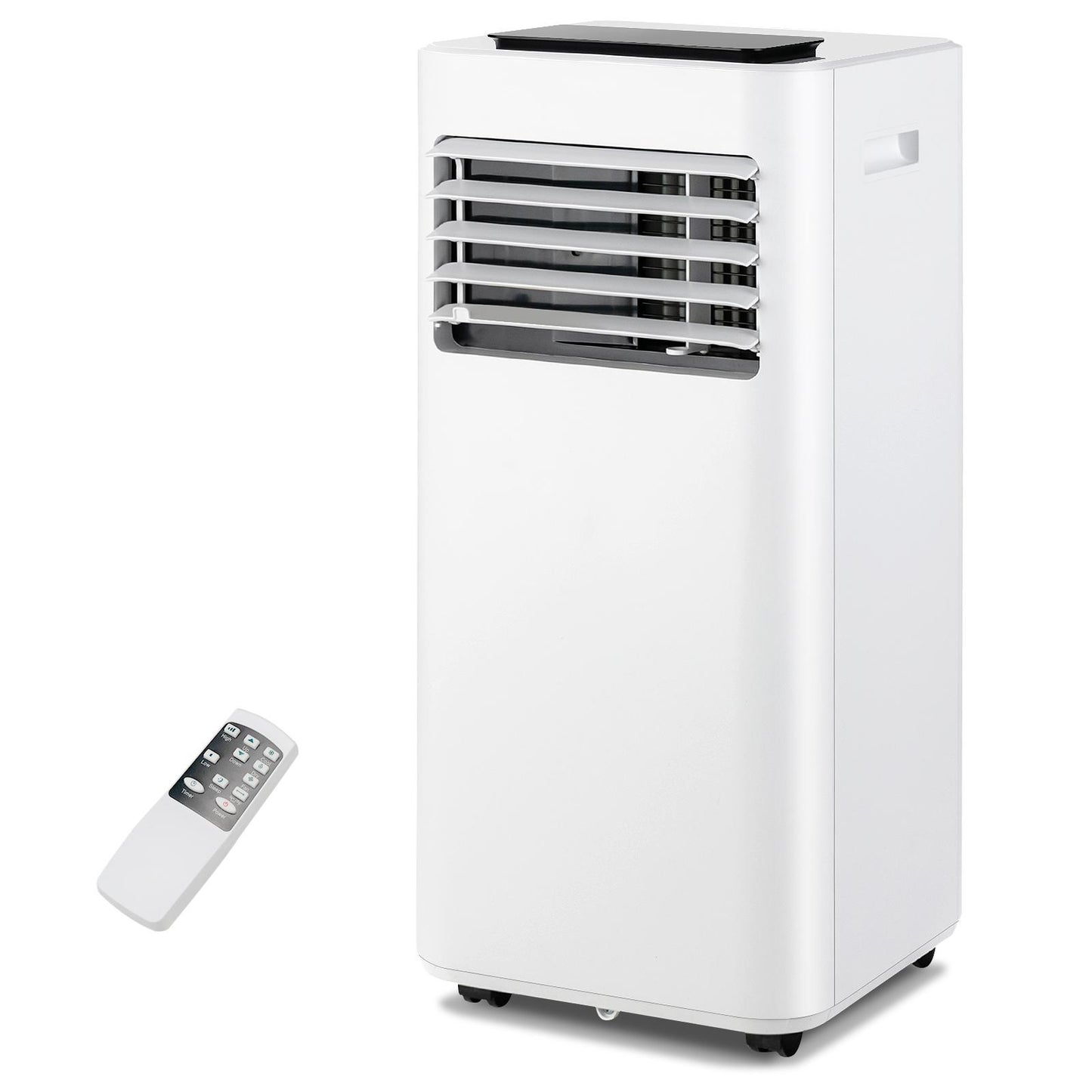 Giantex 10000 BTU Portable Air Conditioner, 3-in-1 Room AC Unit w/Remote Control & Window Kit, Stand up AC for Home, Cools up to 350 Sq.Ft