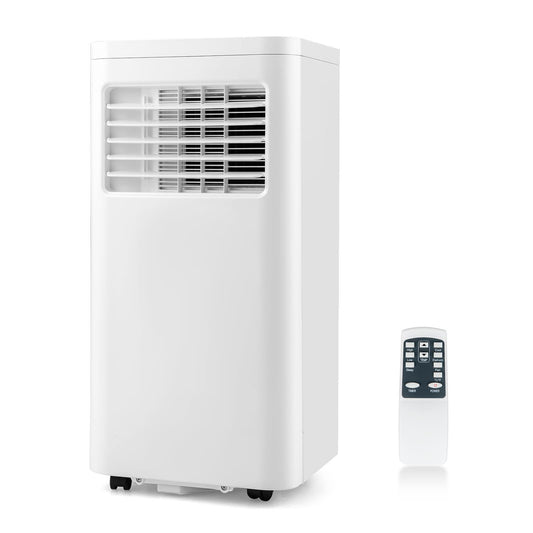 Giantex 8000 BTU Portable Air Conditioner, AC Cooling Unit w/Remote Control & Window Kit or Bedroom, Cools up to 250 Sq. Ft