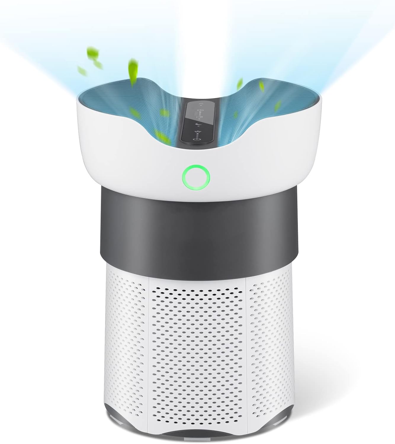 Giantex Air Purifier for Large Room Up to 1300 Sq Ft, True H13 HEPA Air Filter Cleaner w/Air Quality Sensor & Sleep Mode Home Office