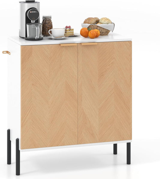 Giantex Buffet Cabinet w/Storage, Kitchen Sideboard, Small Accent Cabinet