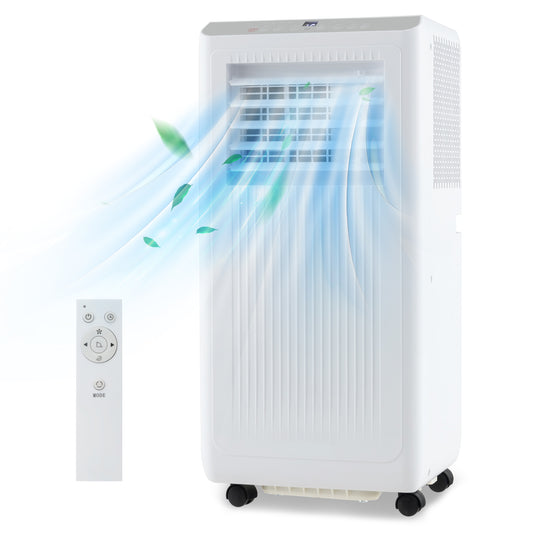 Giantex Portable Air Conditioner, 8000 BTU AC Unit w/Sleep Mode for Bedrooms Up to 250 Sq.Ft