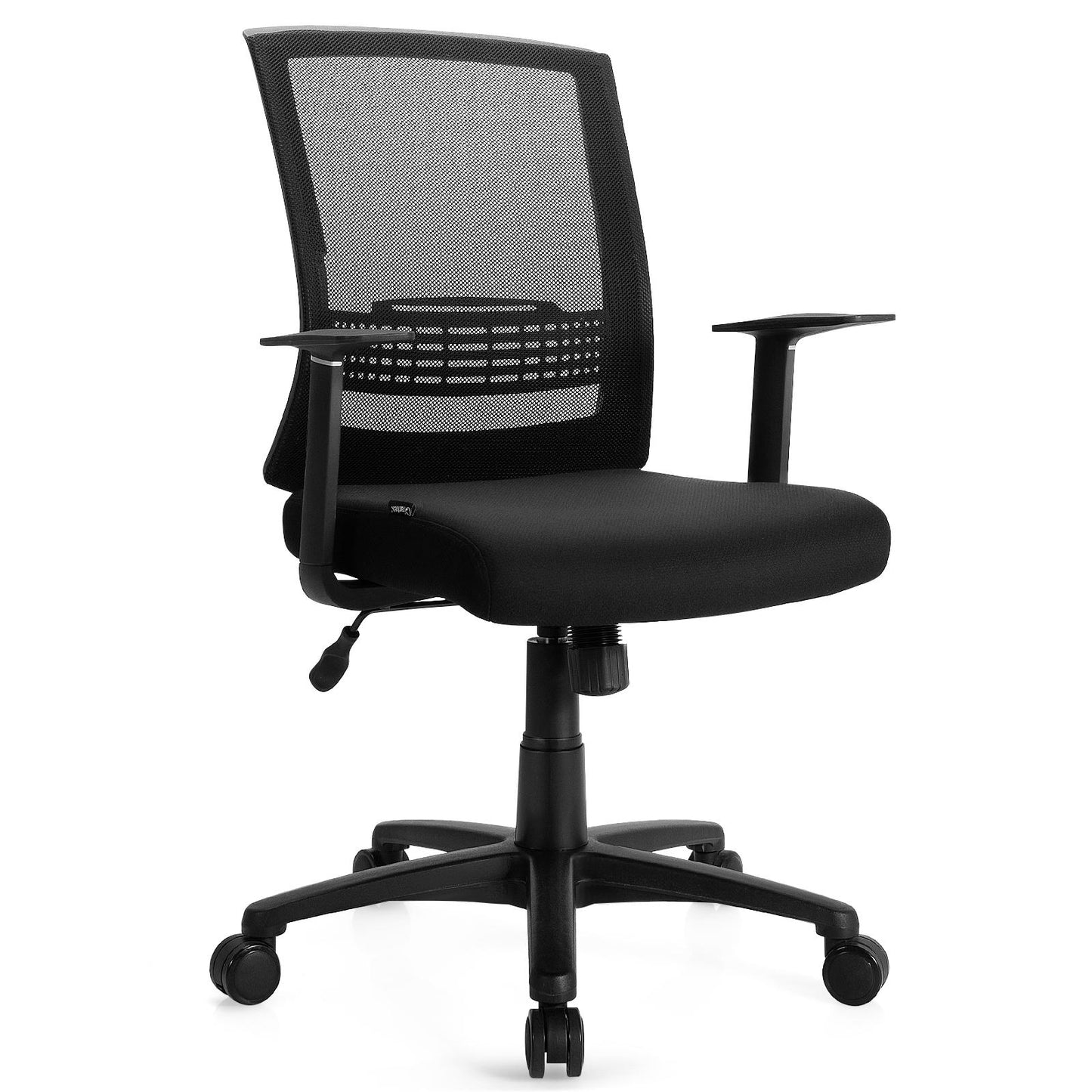 Giantex Ergonomic Mesh Executive Office Chair with Adjustable Lumbar Support, Swivel Managerial Chair with Rocking Function, High-Back Computer Chair, Home Office Desk Chair