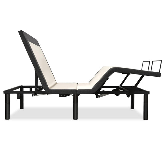 Adjustable Bed Base with Wireless Remote, Electric Adjustable Bed Frame w/Head and Foot Incline, Zero Gravity and Anti Snore, Vibration Massage, USB Ports