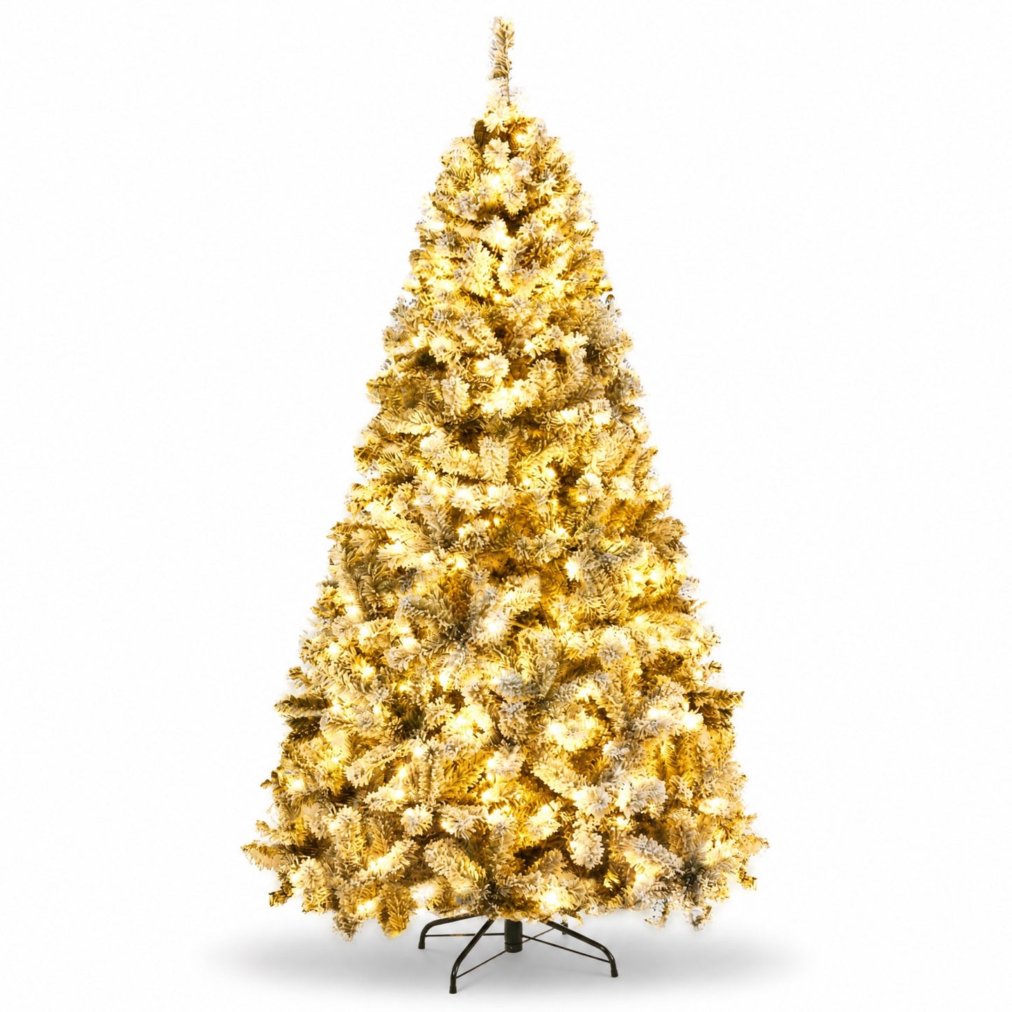 Giantex 6 FT Pre-Lit Artificial Christmas Tree with 250 LED Lights