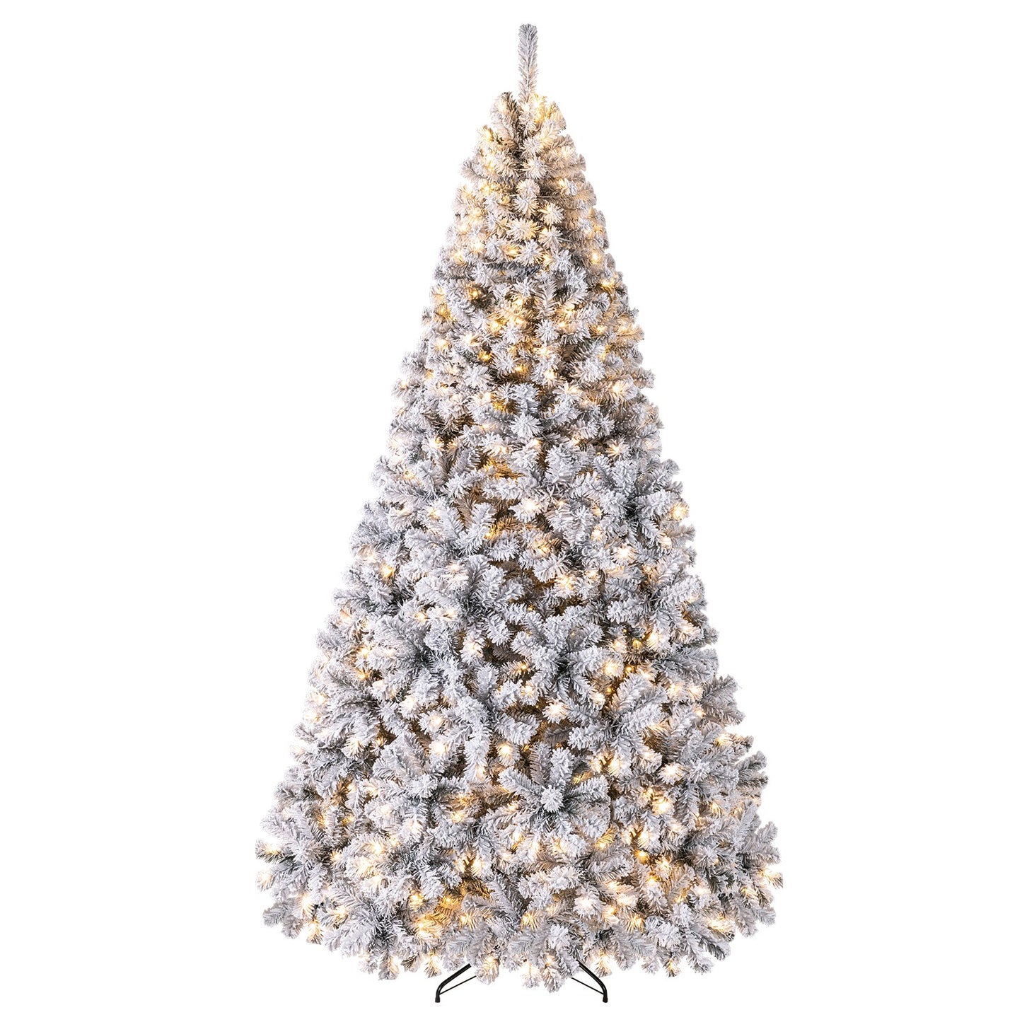 Giantex 7.5 FT Pre-Lit Artificial Christmas Tree with 450 LED Lights