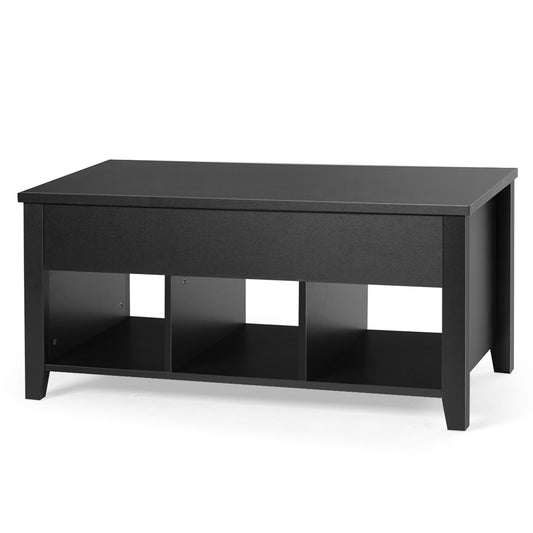 Giantex Lift Top Coffee Table, Wood Home Living Room Modern Lift Top Storage Coffee Table