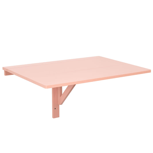 Giantex Folding Table Laptop Desk, Space Saving Hanging Table for Study, Bedroom, Bathroom or Balcony