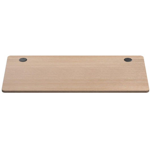 Giantex 48 Inch Universal Table Top, Solid One-piece Wooden Desktop w/ Cable Holes, Office Relevance Tabletop for Standard & Sit-to-stand Home Office Desk Frames, Easy Assembly, Maple
