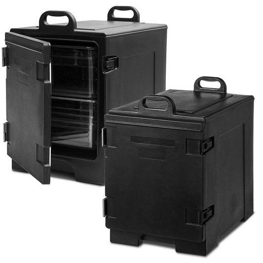 Giantex Food Pan Carrier, End-Loading Insulated for 5 Full-Size Pans, Portable Food Warmer (2)