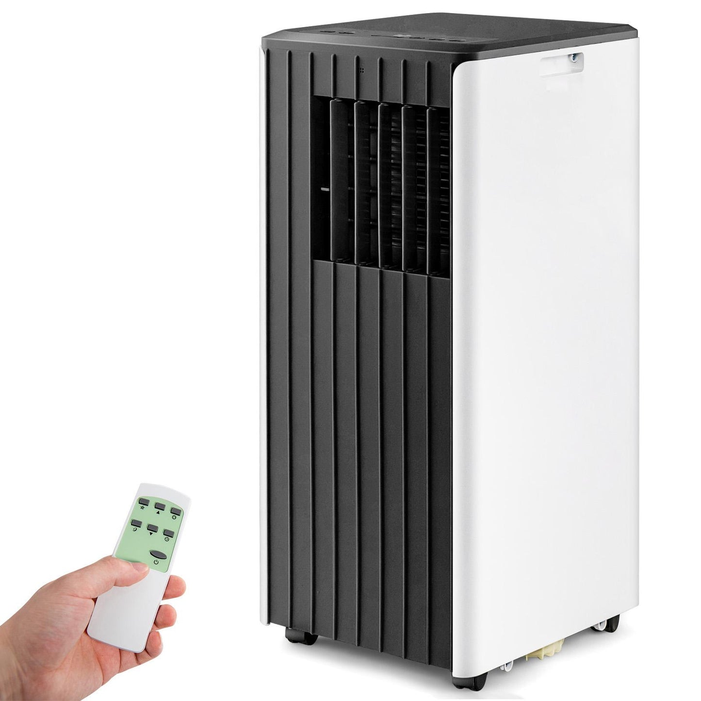 Giantex 8000 BTU Portable Air Conditioner, 3-in-1 AC Cooling Unit w/Window Kit, Cools Rooms up to 250 Sq.Ft