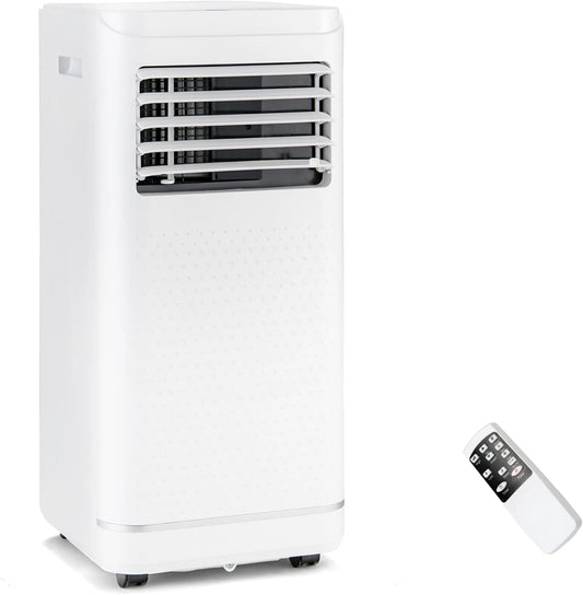 Giantex 10000 BTU Portable Air Conditioners, Room Air Conditioner, 3-in-1 Stand up AC Unit w/24H Timer & Window Kit for Home Office Dorms