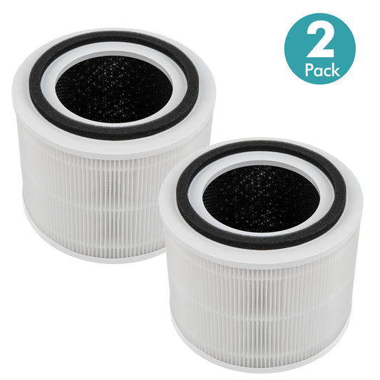 Giantex 3-in-1 H13 True Air Purifier Replacement Filter, Air Cleaner for Dust Smoke Home Office