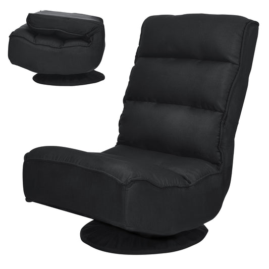 Giantex Rotatable Floor Chair, Foldable Floor Chair, Floor Seat Cushion, Lazy Sofa for Meditation, Yoga, Ideal for Home & Office