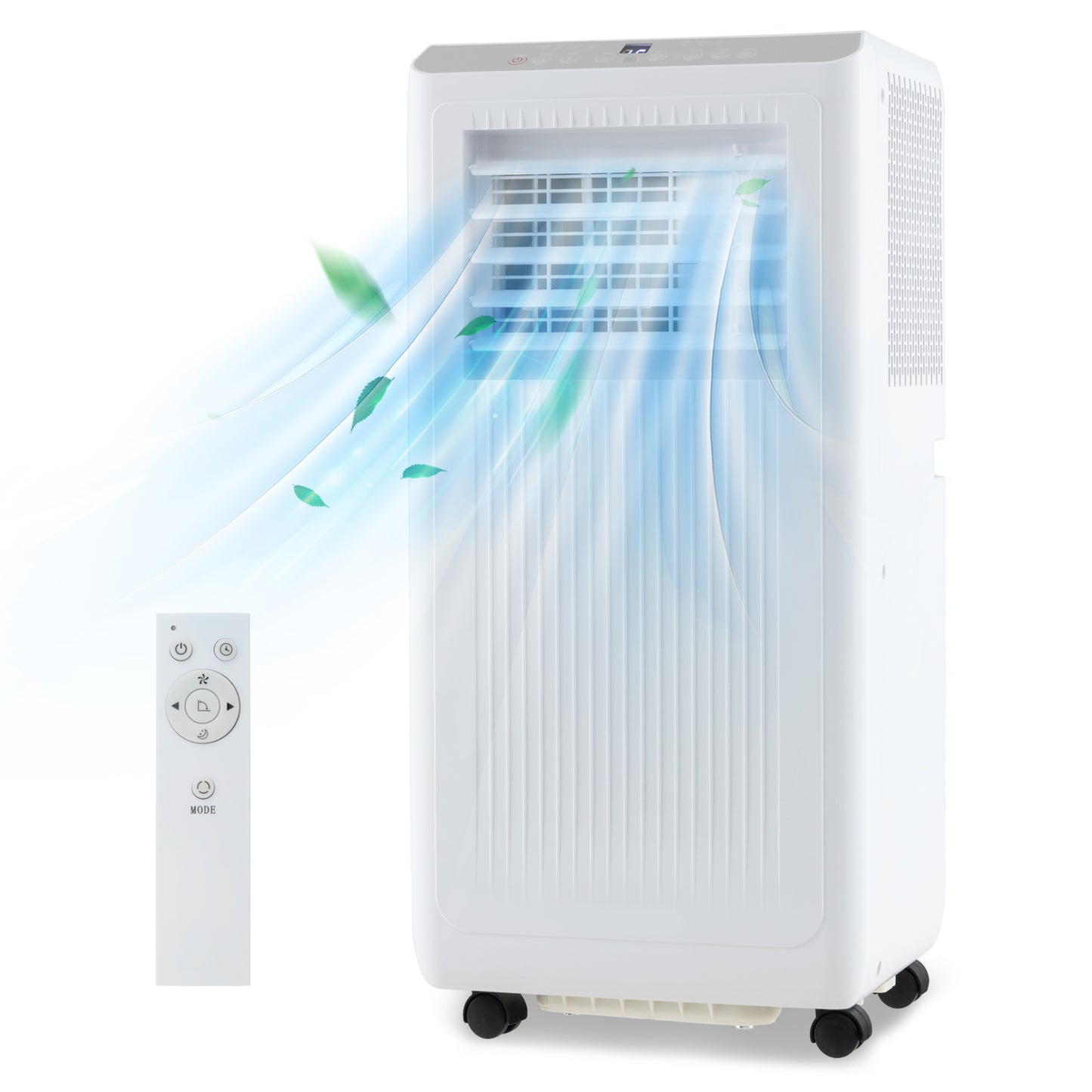 Giantex Portable Air Conditioner, 8000 BTU AC Unit w/Sleep Mode for Bedrooms Up to 250 Sq.Ft